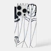 Modern flowers iPhoneケース (裏面)