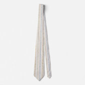 Modern Folk Wedding Tie | Dusty Blue Sage Gold ネクタイ (正面)