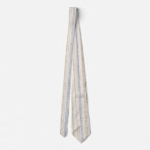 Modern Folk Wedding Tie | Dusty Blue Sage Gold ネクタイ (裏面)