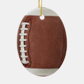 Modern Football Name School and Player Number  セラミックオーナメント (裏面)