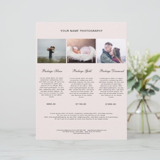 Modern Foto Preisliste (スタンド正面)