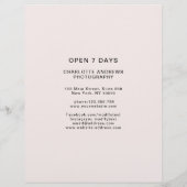 Modern Foto Preisliste (裏面)