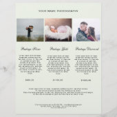 Modern Foto Preisliste (正面)