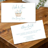 Modern Fresh Custom House Cleaning Services 名刺