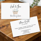 Modern Fresh Custom House Cleaning Services 名刺