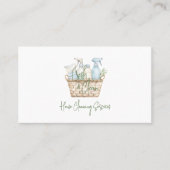 Modern Fresh Personalizable House Cleaning Service 名刺 (正面)