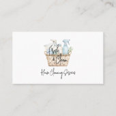 Modern Fresh Personalizable House Cleaning Service 名刺 (正面)