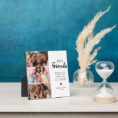 Modern Friend Collage Photos Simple フォトプラーク (インサイチュ)