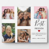 Modern Friend Collage Photos Simple フォトプラーク (正面)