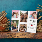 Modern Friend Collage Photos Simple フォトプラーク (側面)