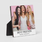 Modern Friend Collage Photos Simple フォトプラーク (正面)