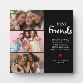 Modern Friend Collage Photos Simple フォトプラーク