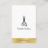 Modern Friseur Visitenkarte 名刺 (正面)