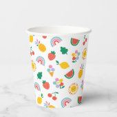 Modern Fun and Colourful Graphic  紙コップ (裏面)