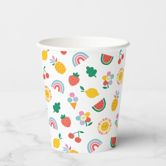 Modern Fun and Colourful Graphic 紙コップ (裏面)