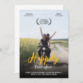 Modern Fun Casual Wedding  招待状 (正面/裏面)