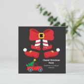 Modern Fun Festive Christmas  シーズンカード (スタンド正面)