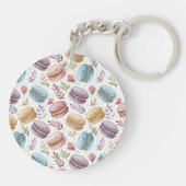 Modern Fun Sweet Macaroons キーホルダー (裏面)
