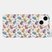 Modern Fun Sweet Macaroons Case-Mate iPhoneケース (裏面 (横))