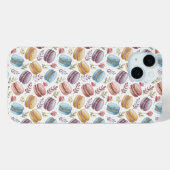 Modern Fun Sweet Macaroons Case-Mate iPhoneケース (裏面 (横))
