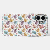 Modern Fun Sweet Macaroons Case-Mate iPhoneケース (裏面 (横))