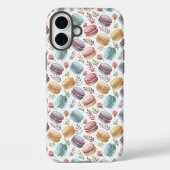 Modern Fun Sweet Macaroons Case-Mate iPhoneケース (裏面)