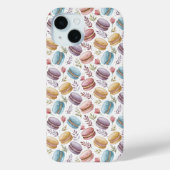 Modern Fun Sweet Macaroons Case-Mate iPhoneケース (裏面)