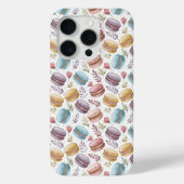Modern Fun Sweet Macaroons Case-Mate iPhoneケース (裏面)