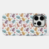 Modern Fun Sweet Macaroons Case-Mate iPhoneケース (裏面 (横))