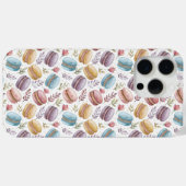 Modern Fun Sweet Macaroons Case-Mate iPhoneケース (裏面 (横))