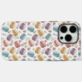 Modern Fun Sweet Macaroons Case-Mate iPhoneケース (裏面 (横))