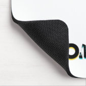 Modern, fun, vibrant, bold, trendy design of OMG! マウスパッド (コーナー)