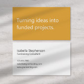 Modern Funding Consultant Freelance Writer 名刺