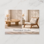 Modern Furniture Store Minimalist Interior Design  名刺 (正面)