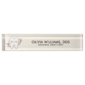 Modern General Dentist デスクネームプレート (正面)