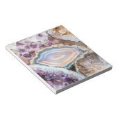 Modern Geode Crystal Art | Photo Notepad ノートパッド (アングル)