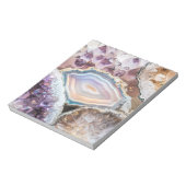 Modern Geode Crystal Art | Photo Notepad ノートパッド (回転)