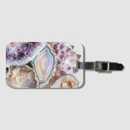 Modern Geode Crystal | Crystal Luggage Tag ラゲッジタグ
