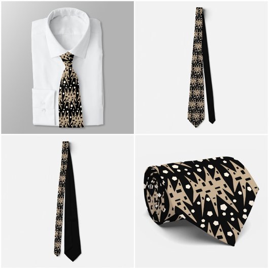 Modern geometric ネクタイ