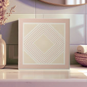 Modern Geometric Abstract Pat#11 Rose Gold ID1192 タイル