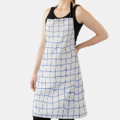 Modern geometric abstract pattern design with simp エプロン (インサイチュ)