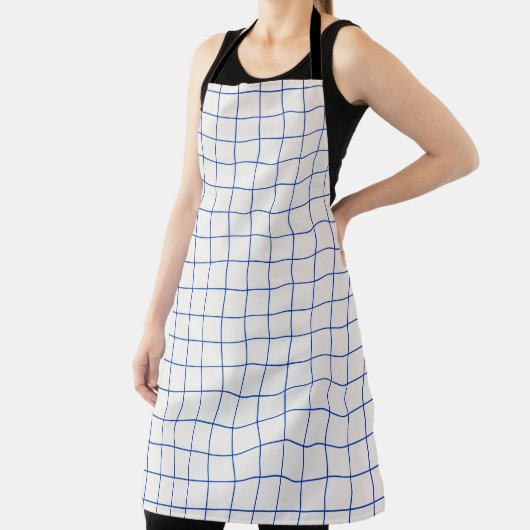 Modern geometric abstract pattern design with simp エプロン (インサイチュ)