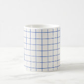 Modern geometric abstract pattern design with simp コーヒーマグカップ (中央)