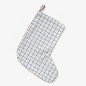 Modern geometric abstract pattern design with simp スモールクリスマスストッキング (正面 (吊り時))