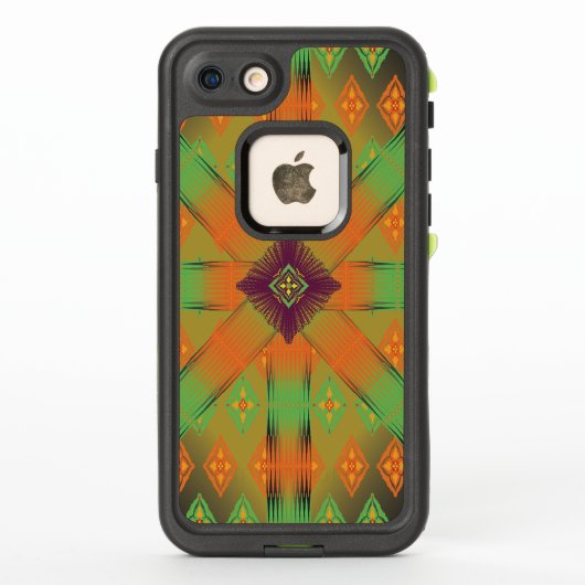 Modern Geometric Abstract Pattern iPhone 17 Pro Ma (裏面)