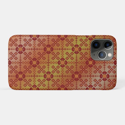 Modern Geometric Abstract Pattern iPhone 17 Pro Ma Case-Mate iPhoneケース (裏面(横))
