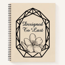 Modern Geometric Arch | Minimalist Wedding ノートブック