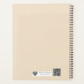 Modern Geometric Arch | Minimalist Wedding プランナー手帳 (裏面)