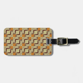 Modern Geometric Design Luggage Tag ラゲッジタグ