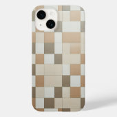 Modern Geometric Earth Tones Tile Pattern - Minima Case-Mate iPhoneケース (裏面)